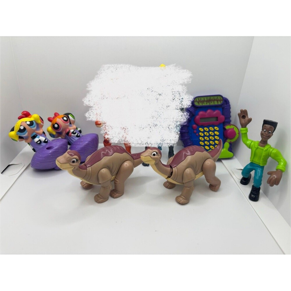 Vintage Toys Powerpuff Girls Land Before Time Little Foot Burger King McDonald’s